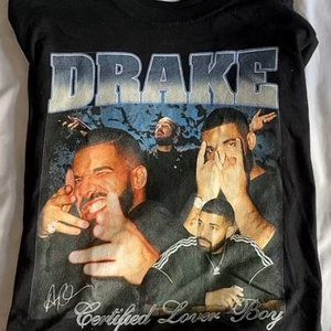 Drake Graphic Black Shirt, Huge Fan of Your Unisex Tee